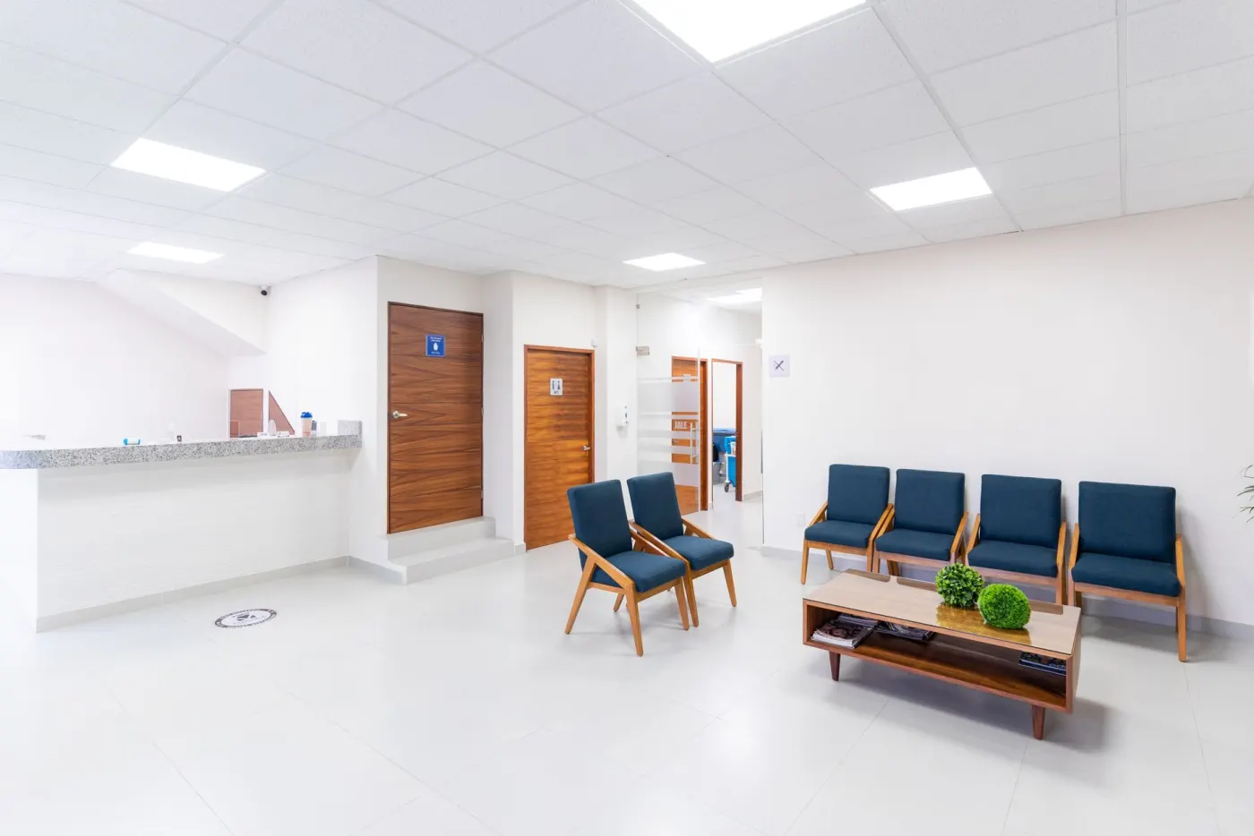 Khu tiếp đón phòng khám